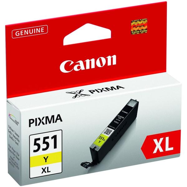 CLI_551XLY_Ink_Cartridge_Yellow_High_Capacity_700_Page