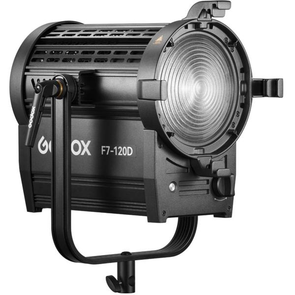 F7_120D_K2_Daylight_LED_Fresnel_Light__Stand_Mount_