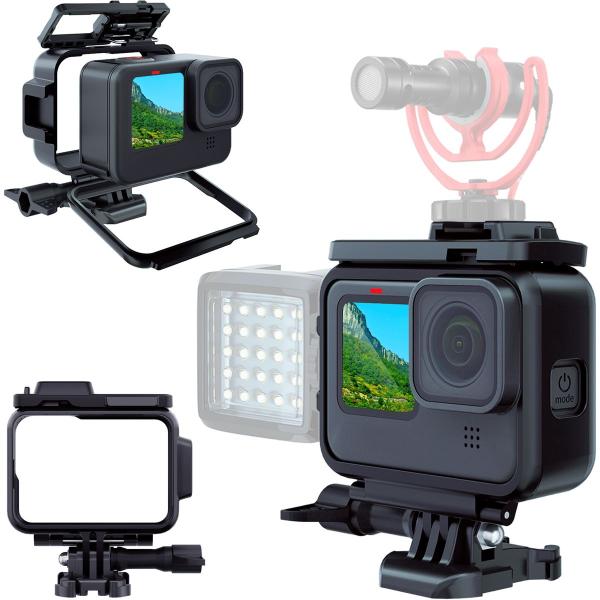 Frame_w__2_Cold_Shoe_Mounts_GoPro_9_10_11_12_13