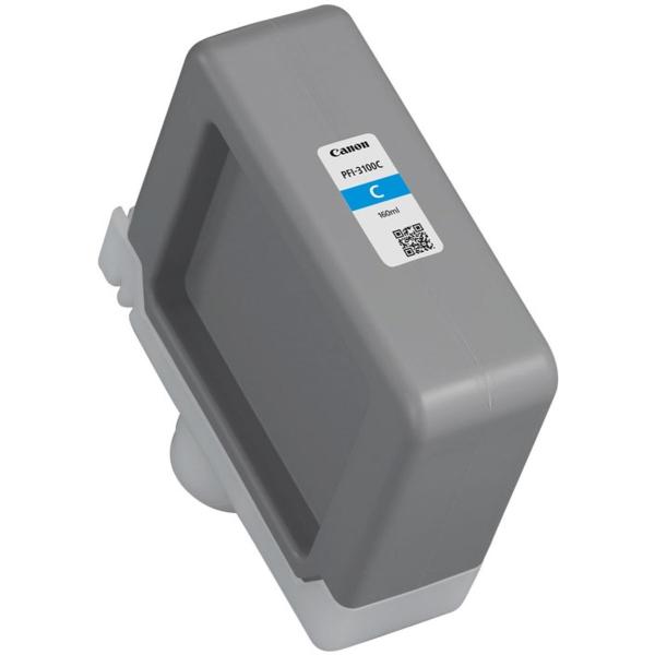 Ink_Tank_160_ml_PFI_3100_Cyan