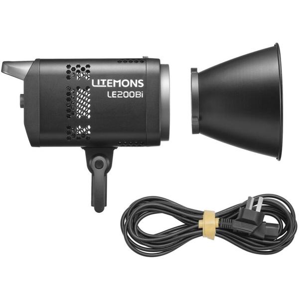 LE200BI_Black_Litemons_Bi_Colour_LED_Video_Light