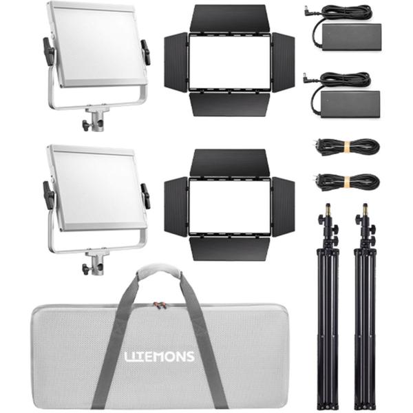 Litemons_LP1200BI_Bi_Colour_LED_Light_Panel_2_Light_Kit