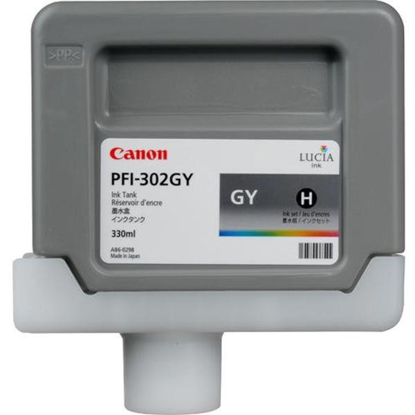 PFI_302GY_Ink_Cartridge_Grey_Standard_Capacity_330ml