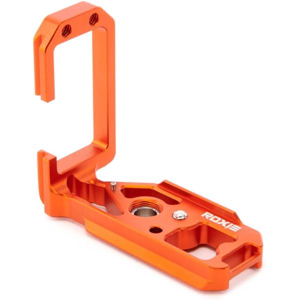 Roxie_QD_110mm_Arca_L_Bracket_Copper_For_Canon_R5_R5_C_R6