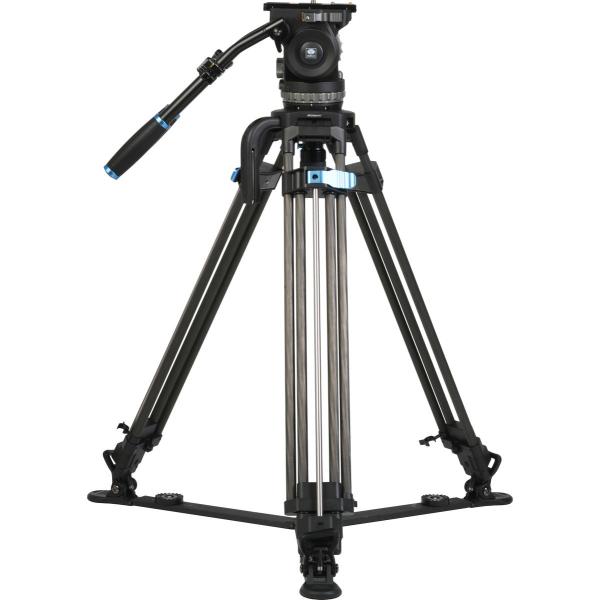 Twin_Leg_Video_Tripod_100mm_Half_Bowl___VHS18_Professional_Fluid_Head
