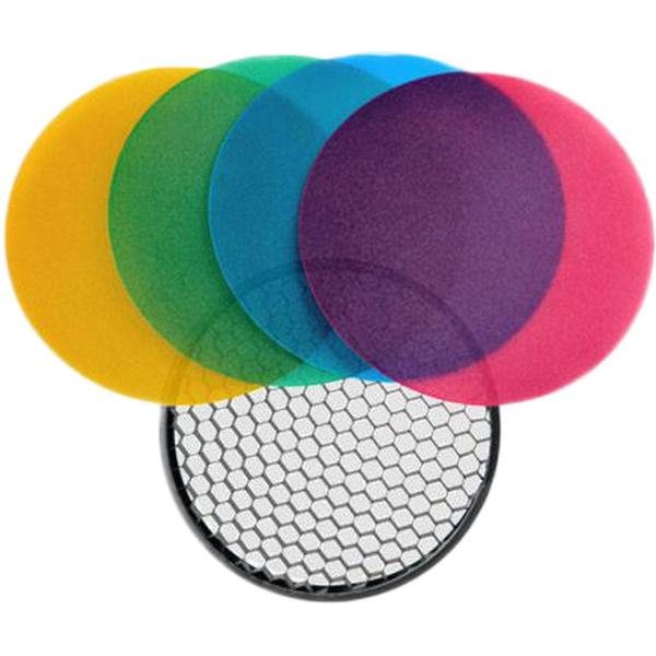 Witstro_Flash_Colour_Grid_Reflector_Kit_120mm