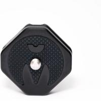 QR_Octa_Plate_38x38mm_Arca_Compatible_QR_Plate_Black