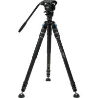 SVS60_S3_ONE_Step_Carbon_Fiber_Height_Adjustment_Video_Tripod_Kit