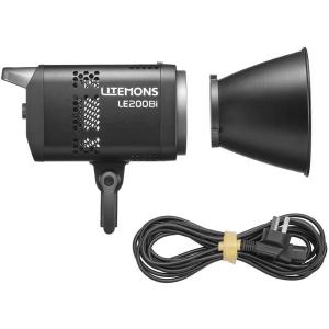 LE200BI_Black_Litemons_Bi_Colour_LED_Video_Light