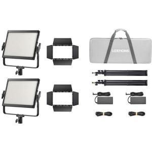 LP400BI_K2_Black_Litemons_Bi_Colour_LED_Light_Panel_2_Light_Kit