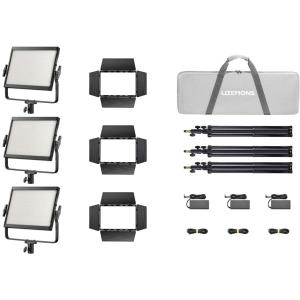 LP400R_K3_Black_Litemons_RGB_LED_Light_Panel_3_Light_Kit