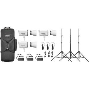 Litemons_LA300BI_Bi_Colour_LED_Video_Light_3_Light_Kit__White_