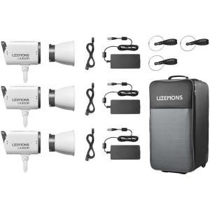 Litemons_LA300R_RGB_LED_Video_Light_3_Light_Kit