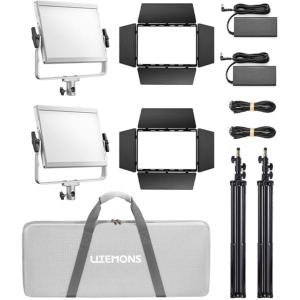 Litemons_LP1200BI_Bi_Colour_LED_Light_Panel_2_Light_Kit