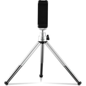 Ministatief_Fancy_2IN1_V_GSM_EN_Camera_____Reisstatief_16cm_Silver