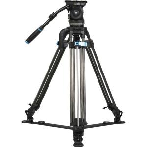 Twin_Leg_Video_Tripod_100mm_Half_Bowl___VHS18_Professional_Fluid_Head
