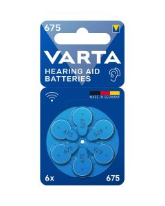 Varta Hoortoestel Batteries Type 675 6-BLISTER