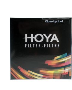 Hoya 55.0mm Close-Up +4 II HMC In SQ Case