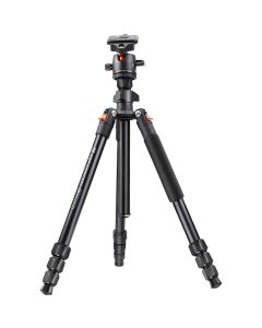 K&F Concept Tripod O234A2 163cm w/ Twist Lock & Tel.houder