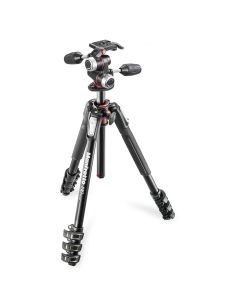 Manfrotto 190 Alu 4 Section Kit 3W Head