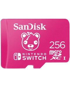 SanDisk Nintendo MicroSD UHS I Card Fortnite Tea